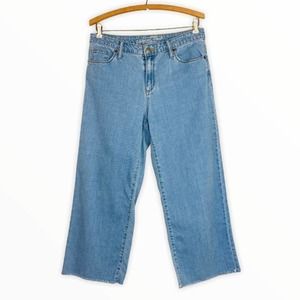 UNIVERSAL THREAD Wide Leg Crop Denim Jean 6 28